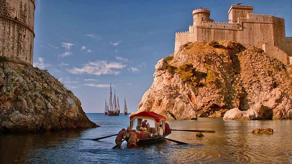 Game of Thrones Dubrovnik Fort Lovrijenac (Picture: HBO)